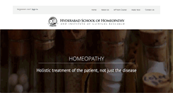 Desktop Screenshot of homeopathy-india.com